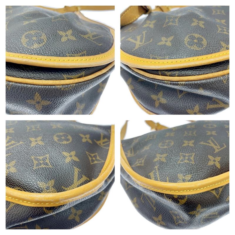 Louis Vuitton M40474 Monogram PVC Menilmontane PM Shoulder Bag Brown 367900