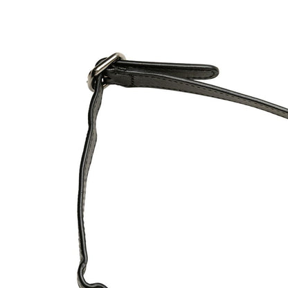 Chanel Coco Mark Chain Shoulder Bag Handbag 2WAY Black Enamel Ladies Chanel