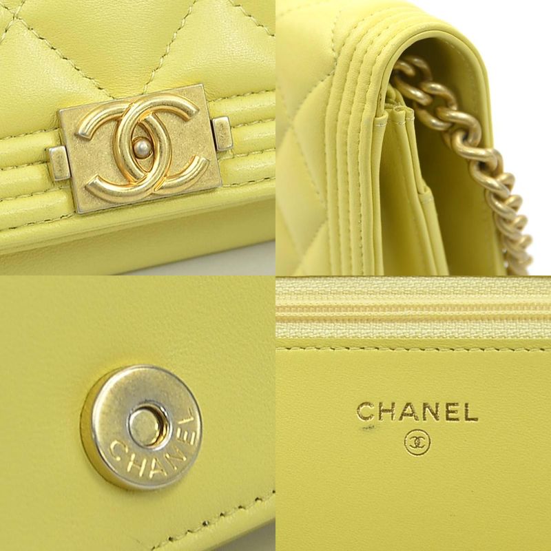 Chanel Chain Wallet Crossbody Shoulder Bag Boy Chanel
