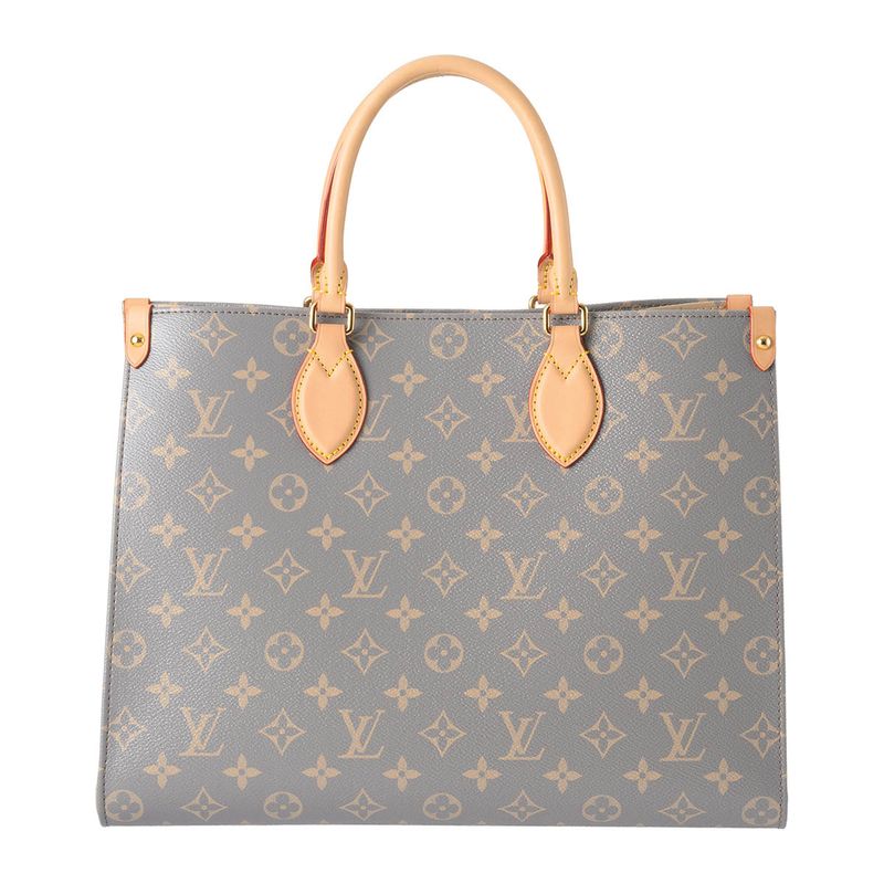 Louis Vuitton Tote Bag On The Go MM Trianon Gray