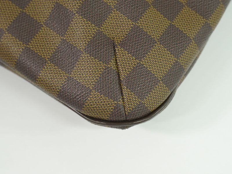 Authentic Louis Vuitton LV Bloomsbury PM Damier Ebène Shoulder Bag Pochette