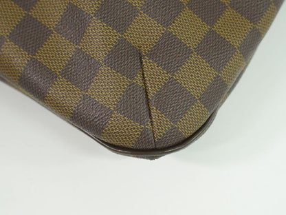 Authentic Louis Vuitton LV Bloomsbury PM Damier Ebène Shoulder Bag Pochette