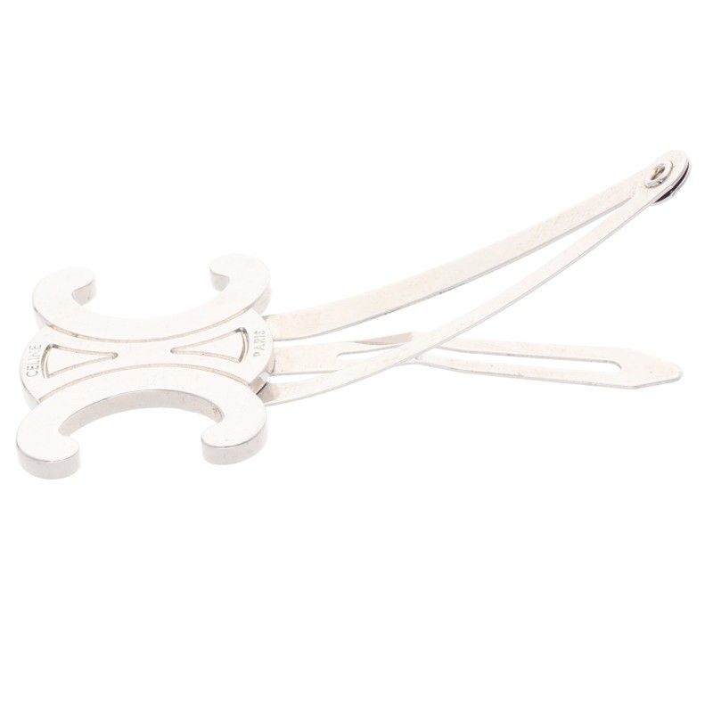 Celine Triomphe Hair Clip Accessory Pin Women