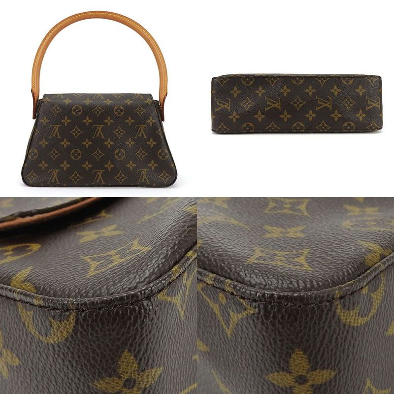 Louis Vuitton Shoulder Bag Mini Looping Shoulder M51147 Monogram Leather Casual