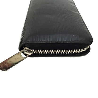 Louis Vuitton Epi Electric Round Zipper Long Wallet Scratch