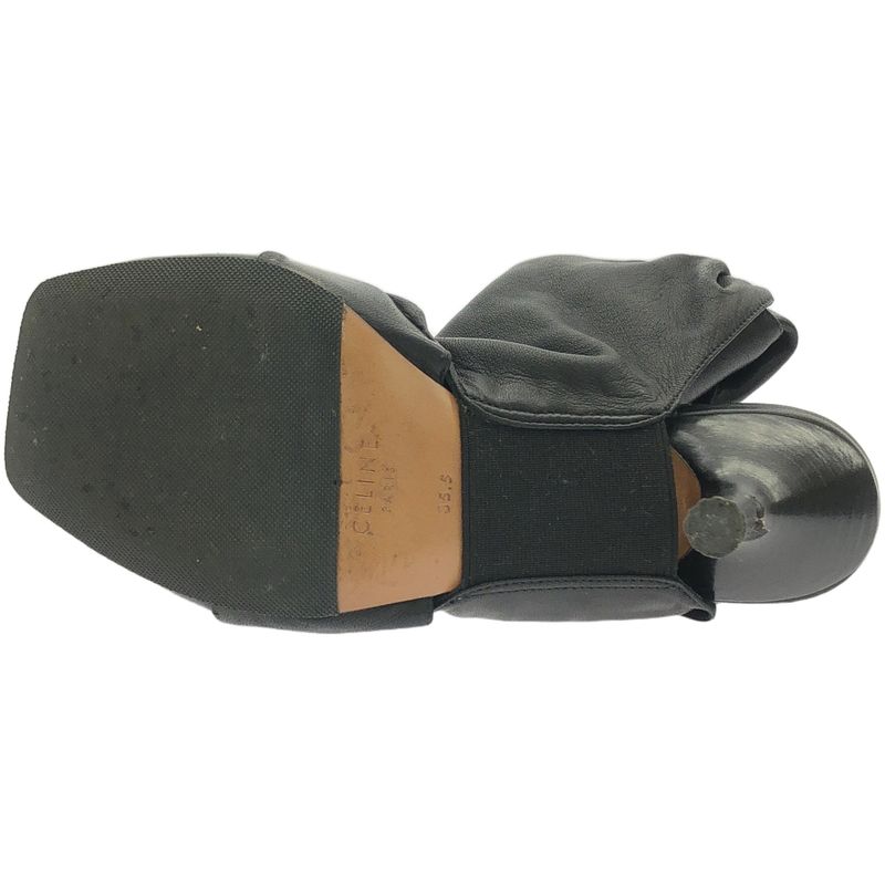 Celine by Phoebe Philo 18ss Wrap Buckles Ankle Boots Black 35.5