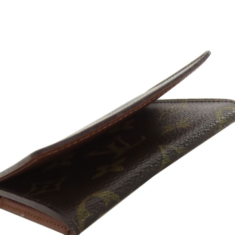 Louis Vuitton M62920 Enveloppe Carte De Visite Card Case Monogram Canvas Women