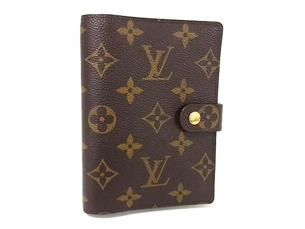 Louis Vuitton R20005 Monogram Agenda PM 6-ring Notebook Cabas -