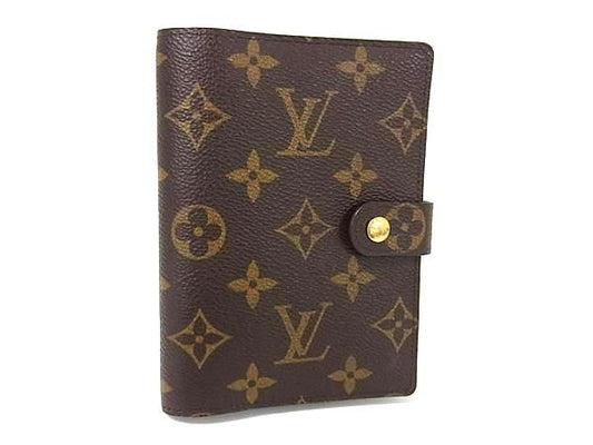 Louis Vuitton R20005 Monogram Agenda PM 6-ring Notebook Cabas -