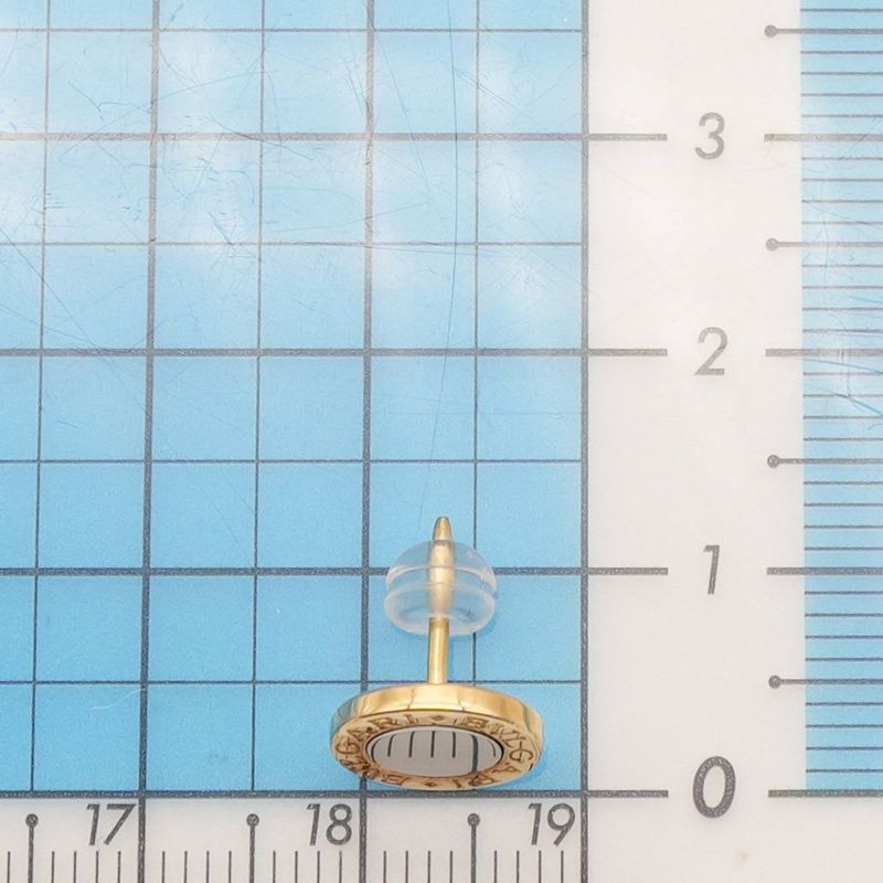 Bulgari 18k(750) Gold One Ear Earrings 24-4595s