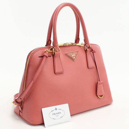Prada 2WAY Handbag Saffiano Leather Bl0837 Handbag Leather Women