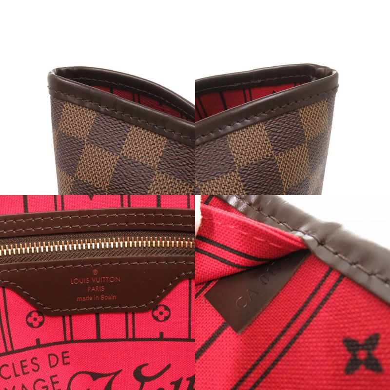 Louis Vuitton Neverfull MM Damier Threes N51105 Tote Bag LV 1285 Louis Vuitton