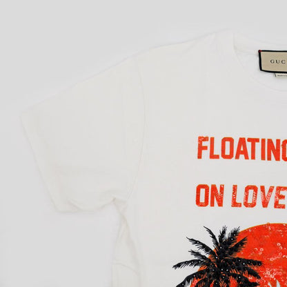 Gucci T-shirt With Sequins XS Size 615044 White Cotton Women's Clothes