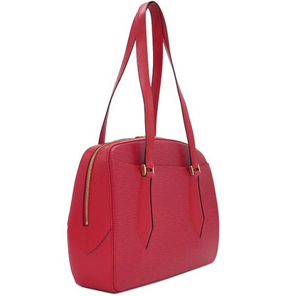 Louis Vuitton Shoulder Bag Voltaire Epi Leather Castilian Red Gold Hardware Red