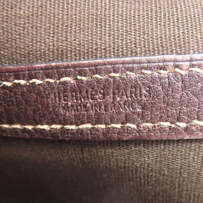 Hermes Garden Party PM Silver Hardware Tote Bag Toile Offiche Women