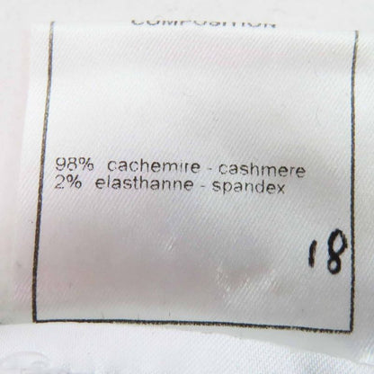 CHANEL Vintage 04A P23861 Cashmere Sleeveless Knit Dress With