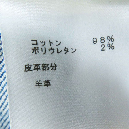 Louis Vuitton 21SS Giant Monogram Front Zip Sleeveless Denim Dress Indigo Blue