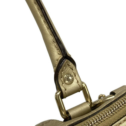 Gucci Handbag Sookie Stripe Line 247902 Gold Leather