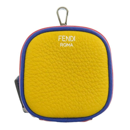Fendi Logo Accessory Pouch Leather Women