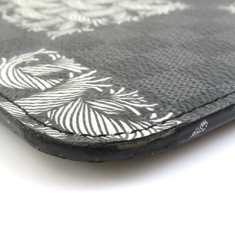 Louis Vuitton Clutch Bag Damier Graphite Christopher Nemeth Pochette Jules GM