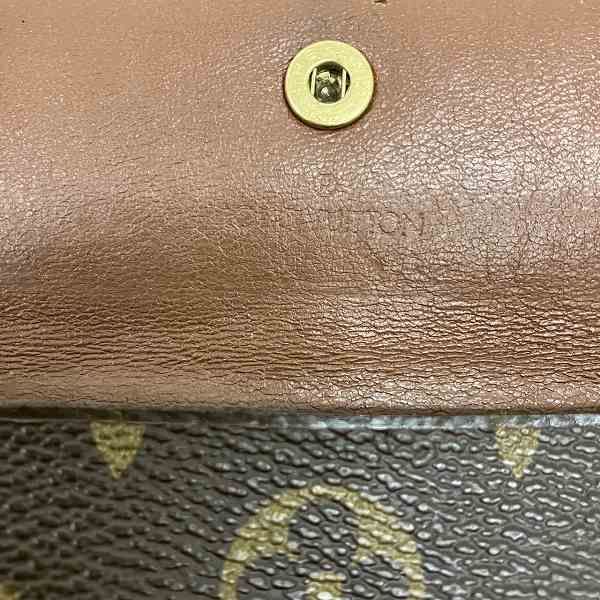 Louis Vuitton Monogram Esca Pado M60113 Travel Case Long Wallet Unisex