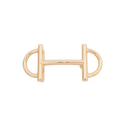 Hermes Belt Gamma New Blue Jean Biscuit Rose Gold Hardware 85cm