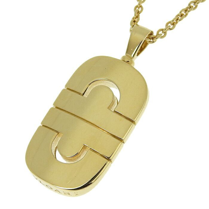 Bvlgari Bulgari Parentesi Necklace 18K Yellow Gold 750 Yellow Gold With 45cm