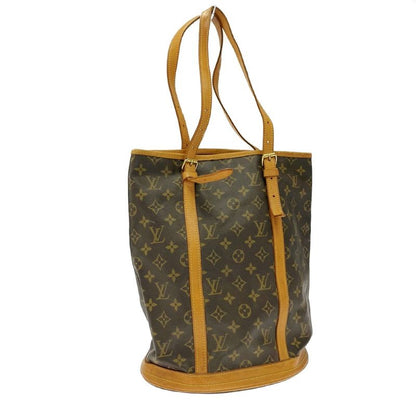 Louis Vuitton M42236 Monogram PVC Bucket GM Shoulder Bag Brown 386493