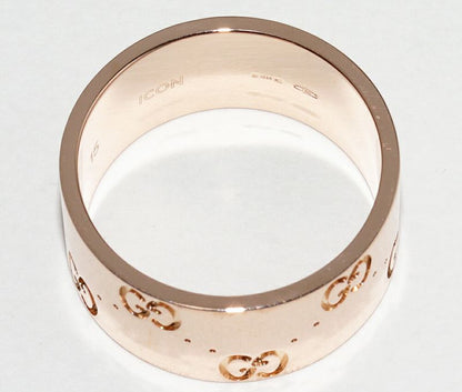 Gucci Rings 18K Pink Gold Iconic Ring Width 89mm (035in)