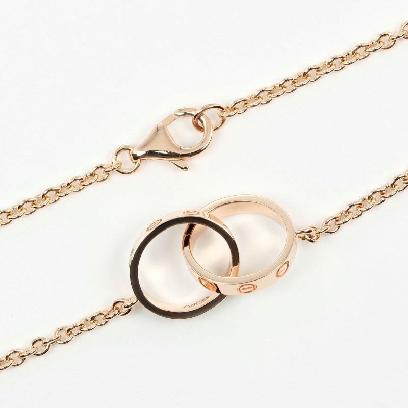 Cartier Baby Love 18K Pink Gold Ladies 6.48g Necklace