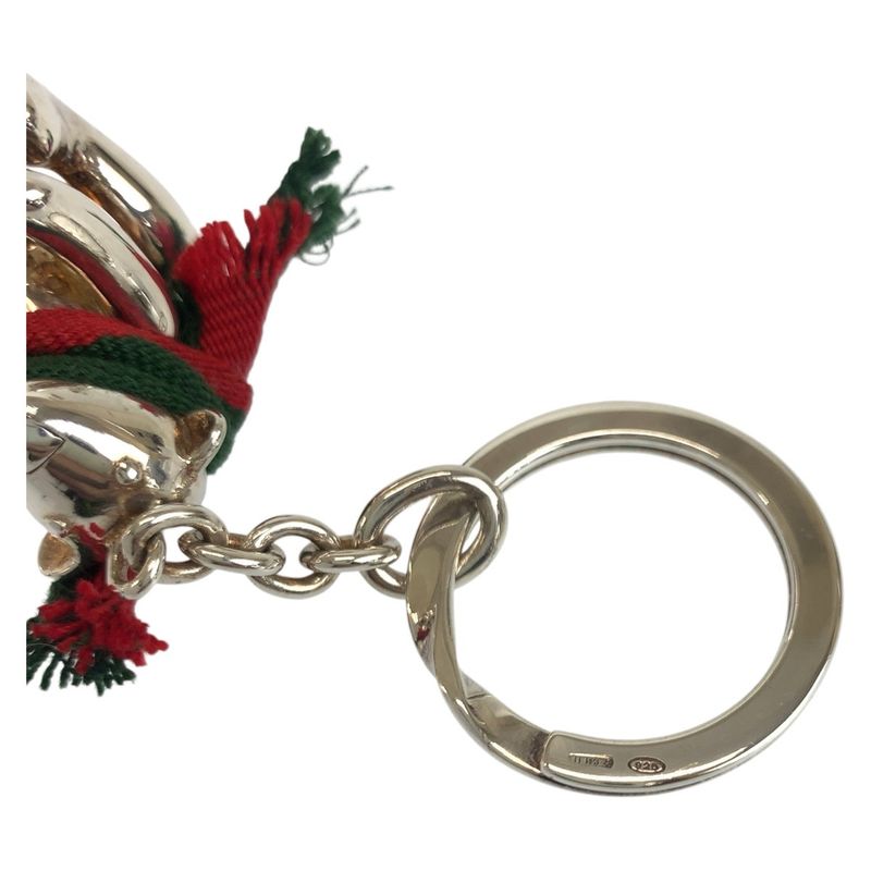 Gucci Sherry Line Silver Sv925 Silver Key Holder Ladies 505524