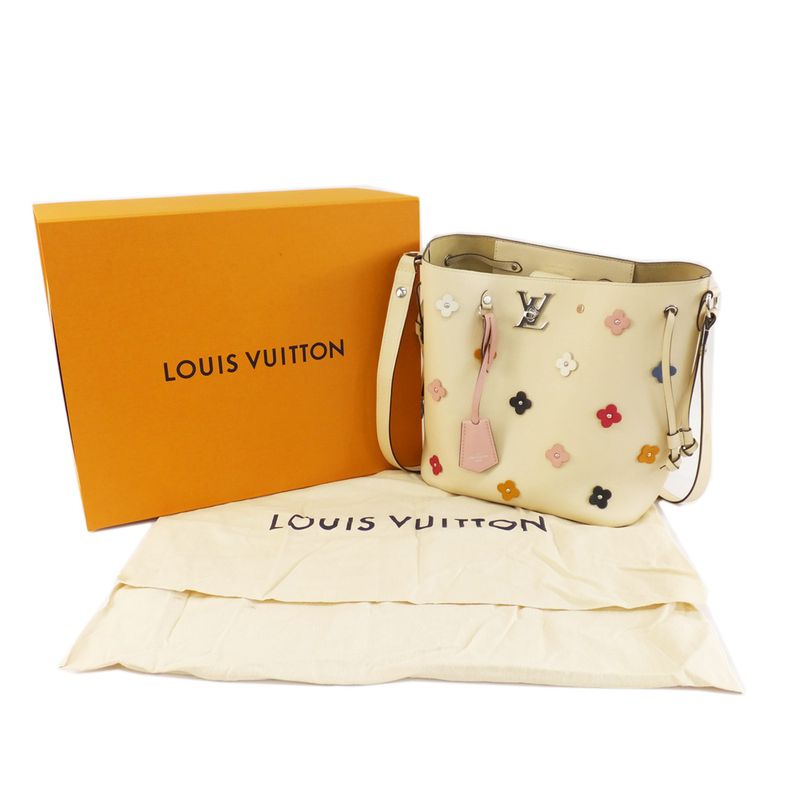 Louis Vuitton Rockmi Bucket Flower Shoulder Bag Flower Motif M53081