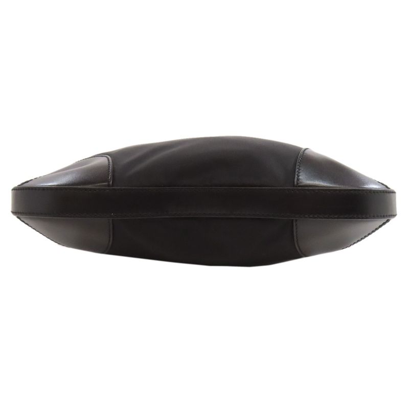 Prada Logo Hardware Shoulder Bag Nylon Women