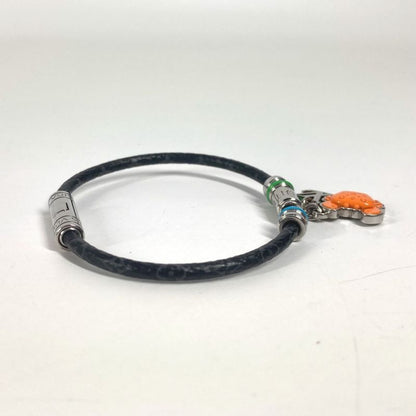 Louis Vuitton Bracelet Keep It Club M8822e Monogram Eclipse Canvas Black