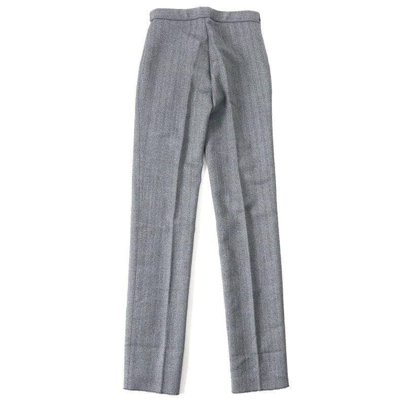 Gucci Vintage 2000 100% Wool Tom Ford Period Leather Belted Herringbone