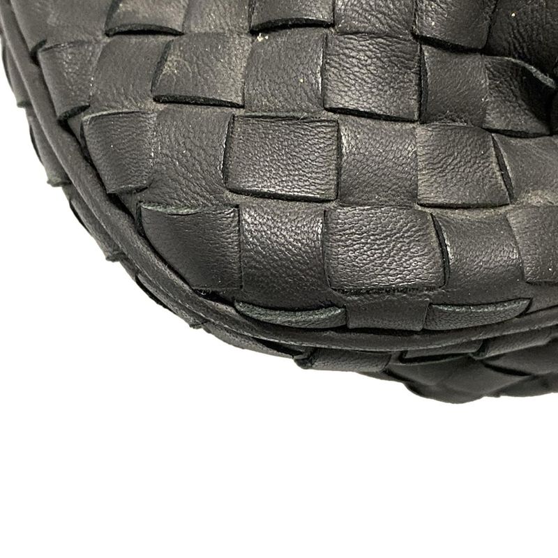 Bottega Veneta Julie Tote Bag Black Leather