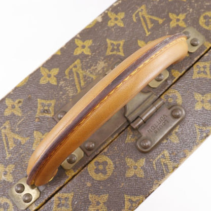 Louis Vuitton Antique Monogram Canvas Brown Unisex Trunk