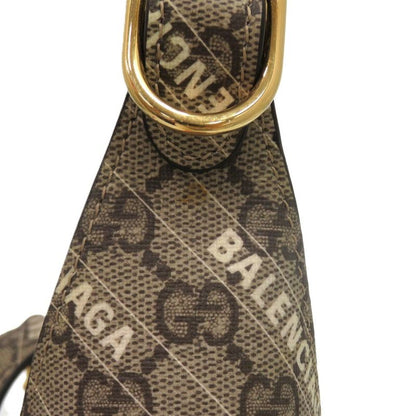 Gucci X Balenciaga Jackie 636706 Polyester Cotton Beige 0294 Handbag Gucci