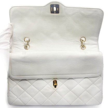 Chanel Chanel CC 24K Paris Limited Double Flap Bag Lambskin Quilted Chain