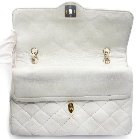 Chanel Chanel CC 24K Paris Limited Double Flap Bag Lambskin Quilted Chain