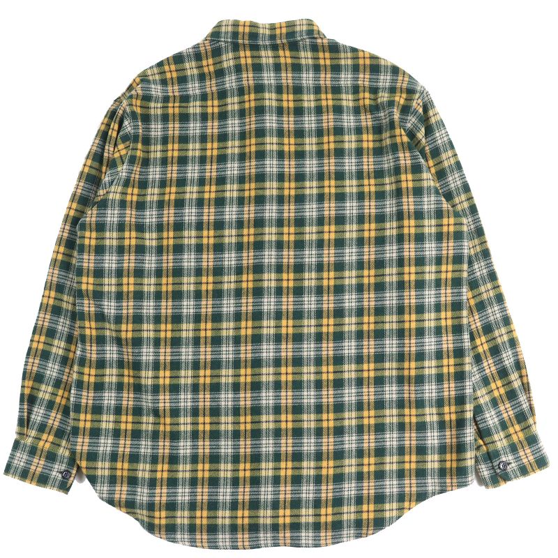 Celine 22AW 2c574954r Loose Lumber Jack Cotton Wool Checked Long Sleeve Shirt