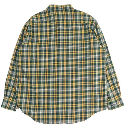 Celine 22AW 2c574954r Loose Lumber Jack Cotton Wool Checked Long Sleeve Shirt
