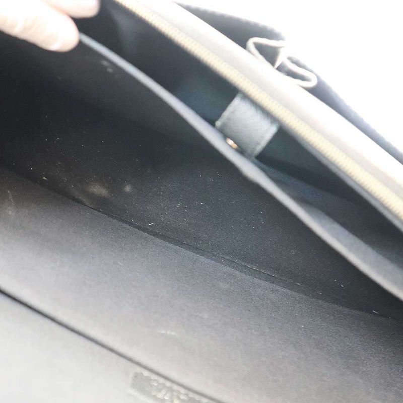 Louis Vuitton M32622 Anton Taiga Ardoise 2-Way Business Bag Serial Mb4058 Black