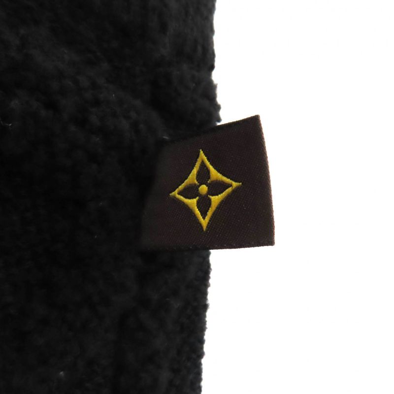 Louis Vuitton 2021 Logo Design Monogram Flower Knit Knee Length Tight Skirt