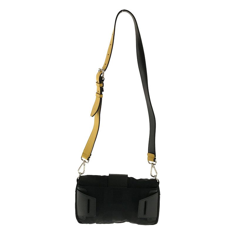 Fendi | 2021ss | Baguette 3way FF Flap Bag Baguette Shoulder Bag | Black Yellow