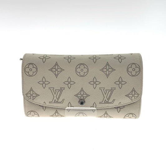 Louis Vuitton Mahina Hina Portefeuille Iris M60177 Women's Bifold Long Wallet