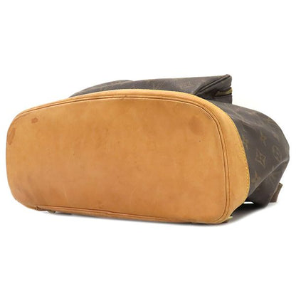 Louis Vuitton Backpack Daypack Montsouris gm Monogram Canvas Monogram Gold