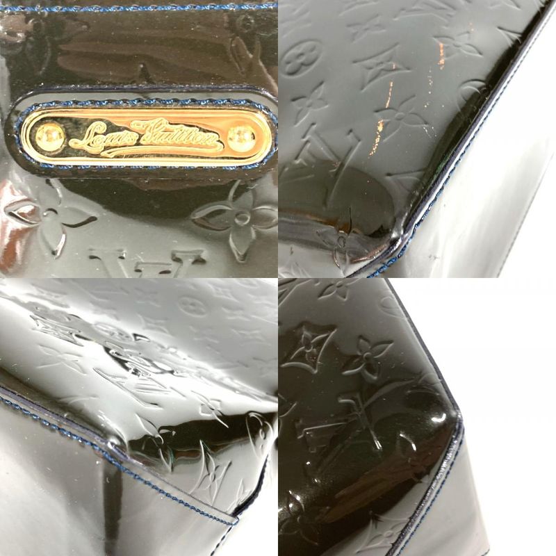 Louis Vuitton Shoulder Bag Wilshire MM Wilshire MM M91439 Monogram Vernis Blue