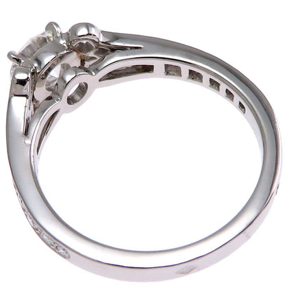 Cartier Solitaire Diamond Platinum Ring