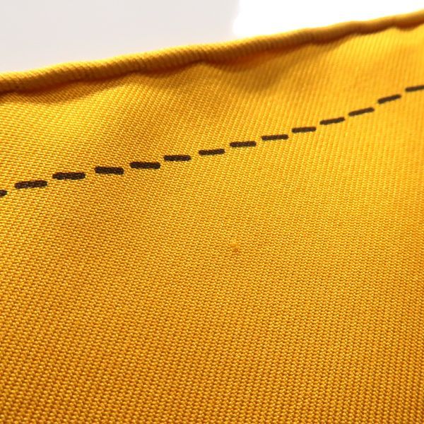 Hermes Carre 90 Monsieur ET Madame Monsieur & Madame Yellow X Blue Silk Scarf Box